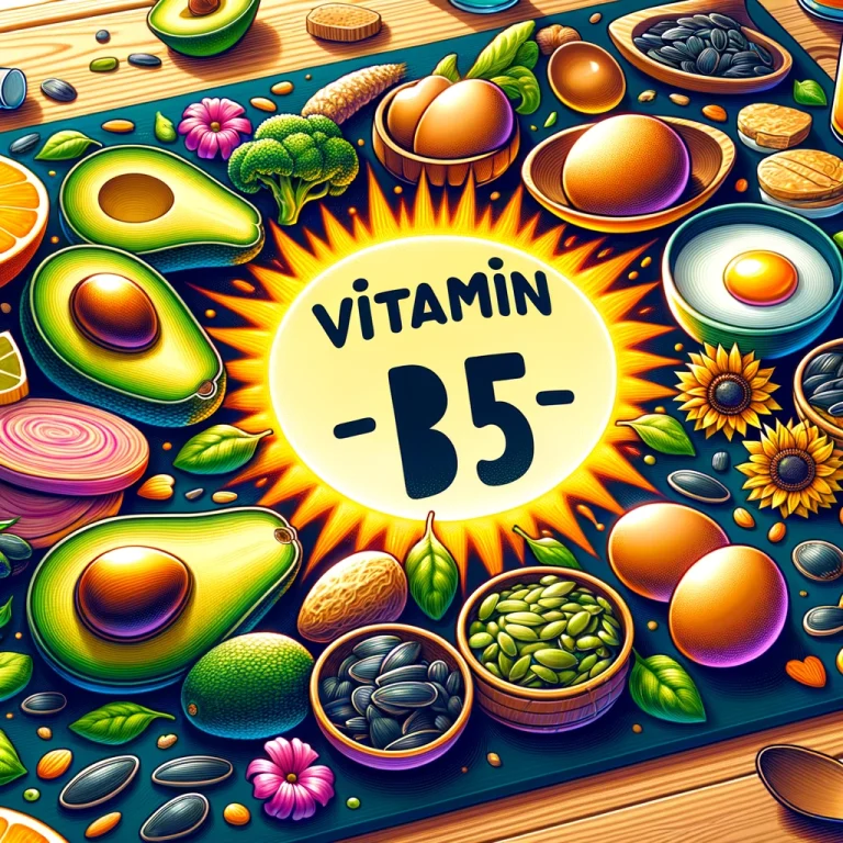 Vitamina B5: Beneficii, Surse si Importanta pentru Sanatate