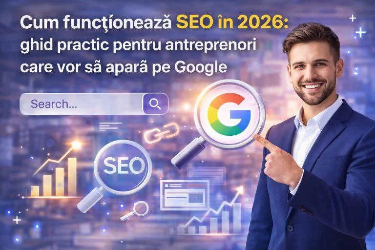 Cum funcționează SEO în 2026: ghid practic pentru antreprenori care vor să apară pe Google