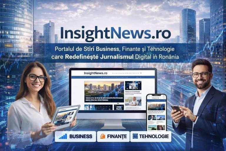 InsightNews.ro – Portalul de Știri Business, Finanțe și Tehnologie care Redefinește Jurnalismul Digital în România