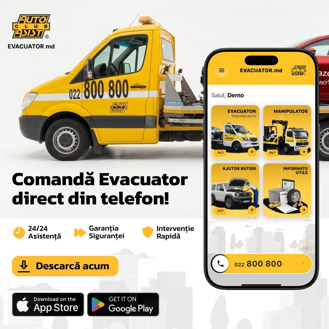 Evacuator Chișinău 24/24