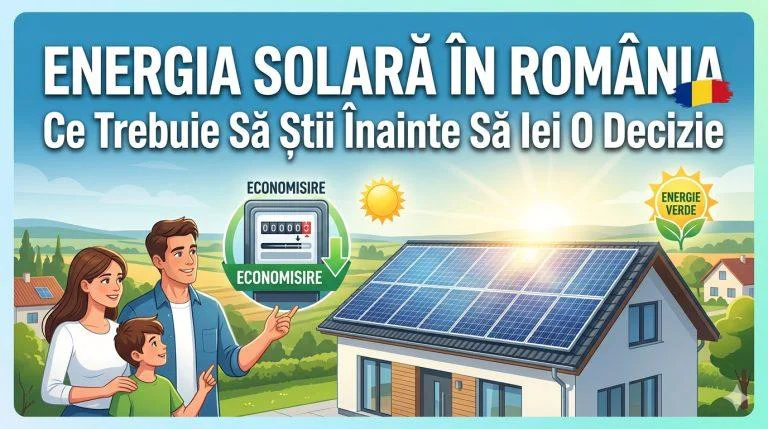 Energia Solară în România: Ce Trebuie Să Știi Înainte Să Iei O Decizie