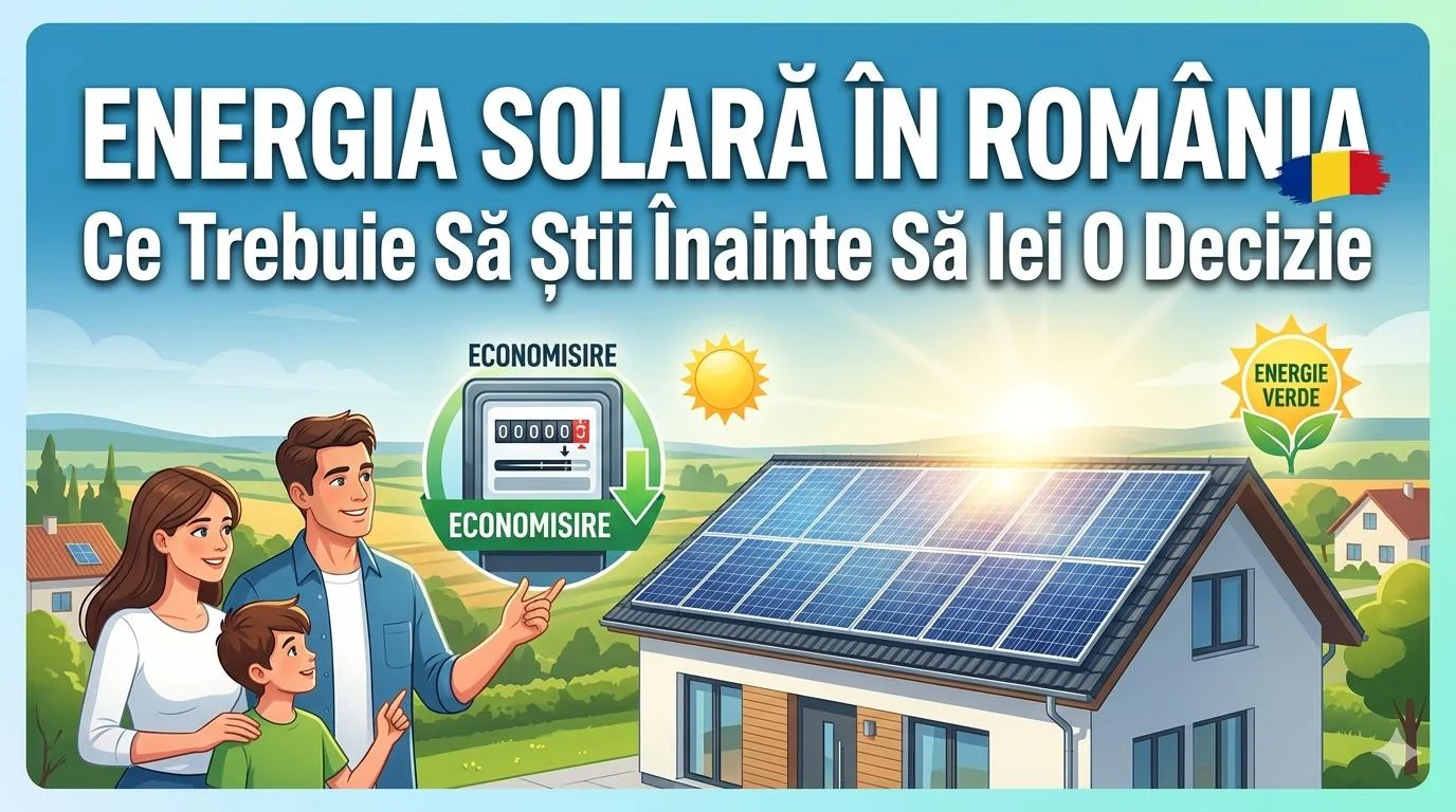 Energia Solară în România: Ce Trebuie Să Știi Înainte Să Iei O Decizie