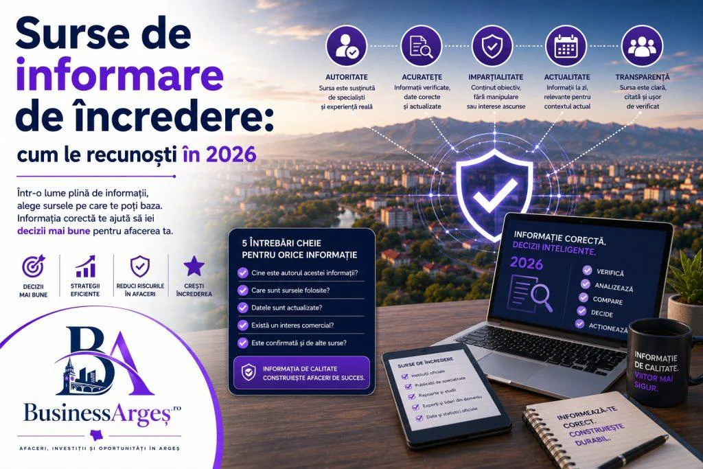 Surse de informare de încredere: cum le recunoști în 2026